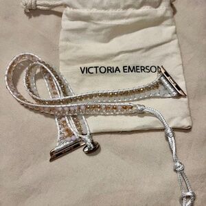 Victoria Emerson Apple Watch beaded wrap band